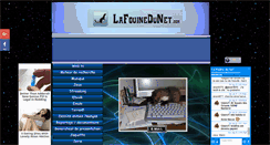 Desktop Screenshot of lafouinedunet.com